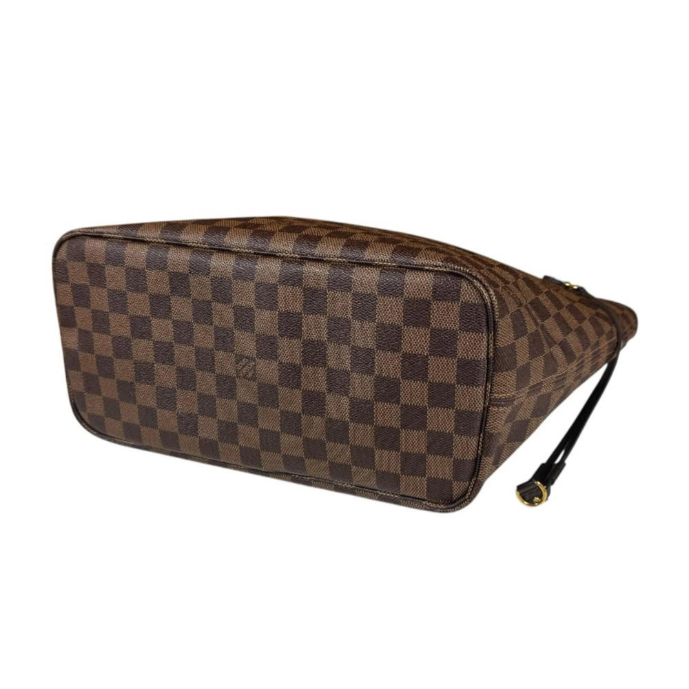 LOUIS VUITTON Brown Damier Canvas Neverfull MM Tote Bag - Picture 5 of 10